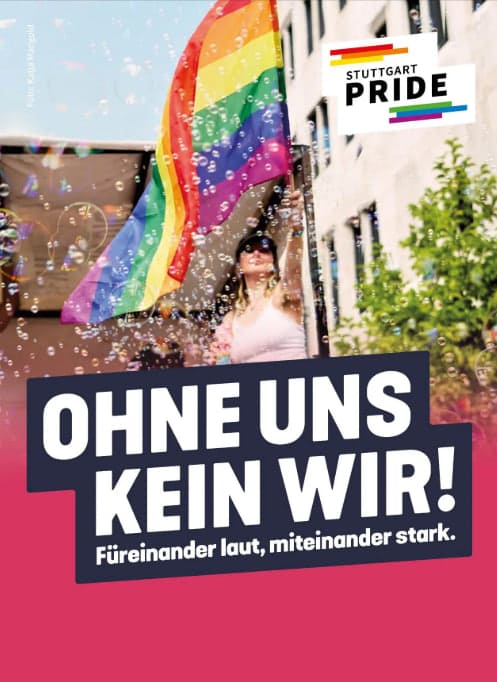 CSD Stuttgart 2026 heute: Route, Programm und Hocketse bis zum Abend