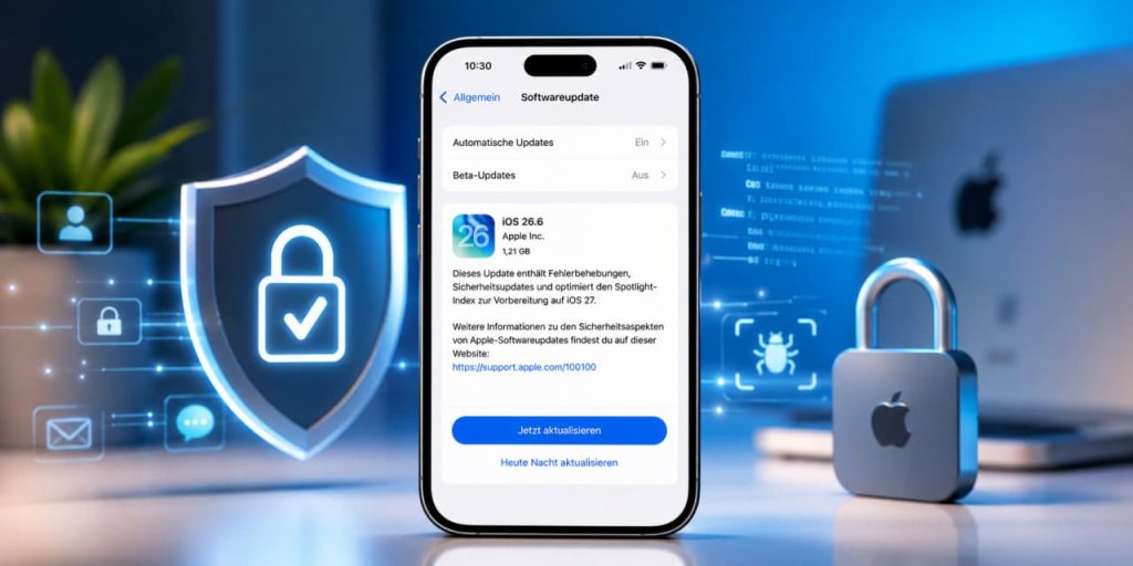 iOS 26.6 ist da: Diese iPhones bekommen das Sicherheitsupdate