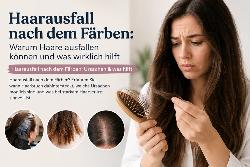 Haarausfall nach dem Färben: Warum Haare ausfallen können und was wirklich hilft Haarausfall nach dem Färben: Ursachen & was hilft