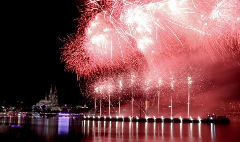 Kölner Lichter 2026 heute: Programm, Uhrzeit und Live-Übertragung