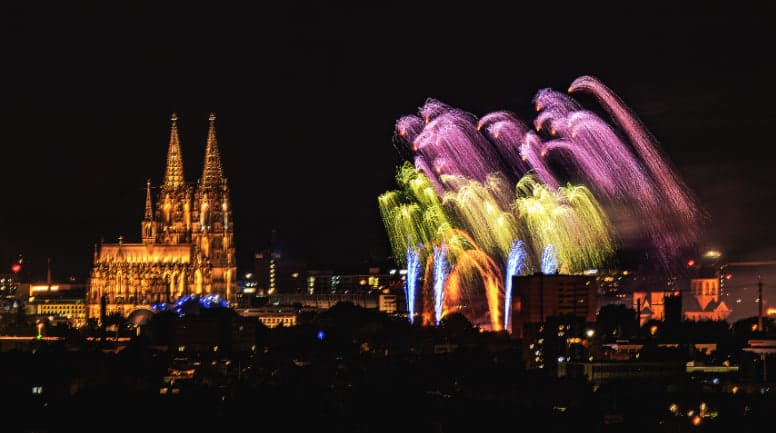 Kölner Lichter 2026 heute: Programm, Uhrzeit und Live-Übertragung