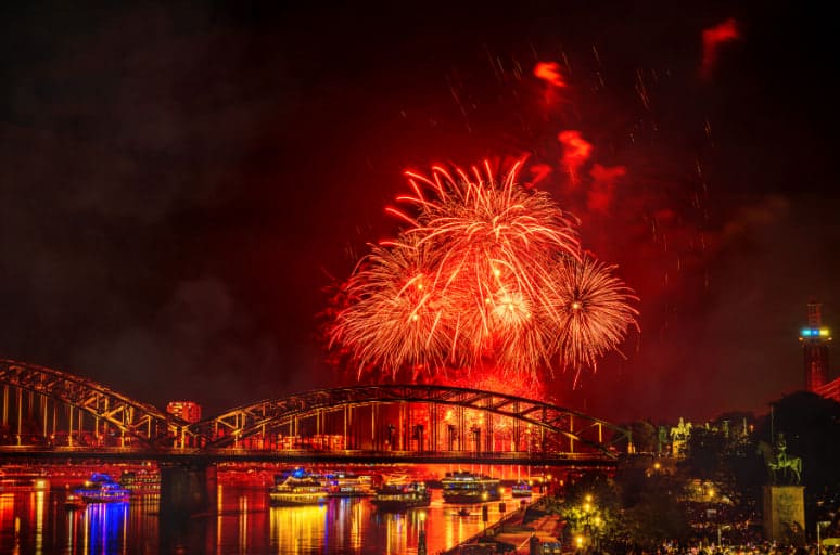 Kölner Lichter 2026 heute: Programm, Uhrzeit und Live-Übertragung