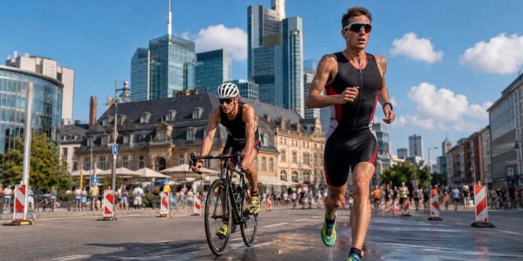Frankfurt City Triathlon heute: Strecke, Startzeiten und Sperrungen Frankfurt City Triathlon heute: Strecke, Startzeiten und Sperrungen