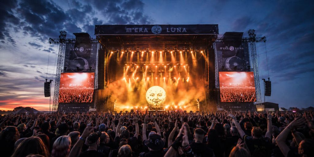 M’era Luna 2026 am Samstag: Timetable, Headliner, Shuttle und Taschenregeln