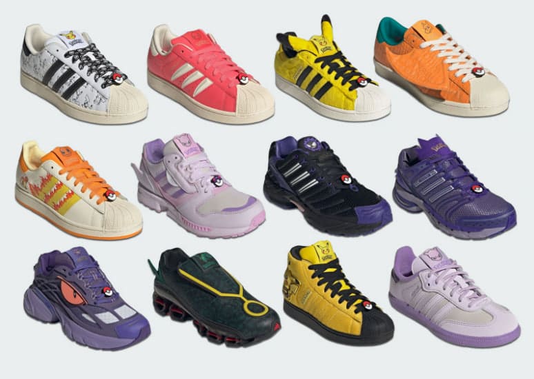 Pokémon x adidas 2026: Release, Preise & alle 12 Sneaker