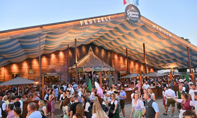 Gäubodenvolksfest heute: Programm und Musik am 13. August 2026
