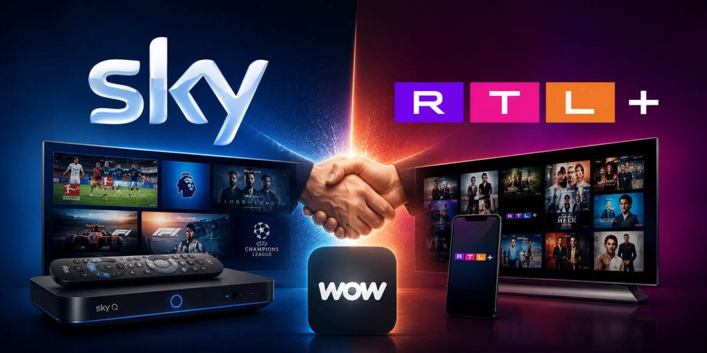 Sky Deutschland und RTL+: Was sich für Abo, WOW und Inhalte jetzt ändert Sky Deutschland und RTL+: Was sich für Abo, WOW und Inhalte jetzt ändert