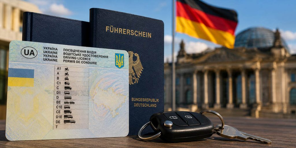 Ukrainischen Führerschein ohne Prüfung in Deutschland 2026 umtauschen: Schritt-für-Schritt-Anleitung, Kosten, Preis, Fristen und Online-Antrag