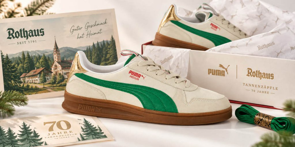 PUMA x Rothaus Tannenzäpfle startet heute: Was der 70th Anniversary Sneaker kostet PUMA x Rothaus Tannenzäpfle startet heute: Was der 70th Anniversary Sneaker kostet