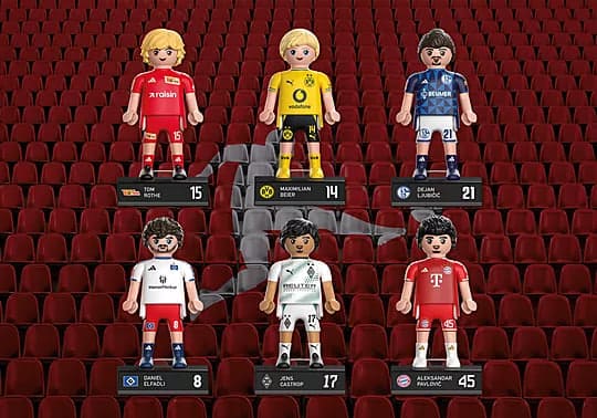 PLAYMOBIL Bundesliga-Sammelstars: So funktioniert die neue Kollektion mit 198 Spielern