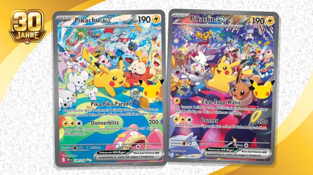 Pokémon-Sammelkartenspiel 30 Jahre: Was im Jubiläumsset steckt und welche Produkte dazugehören