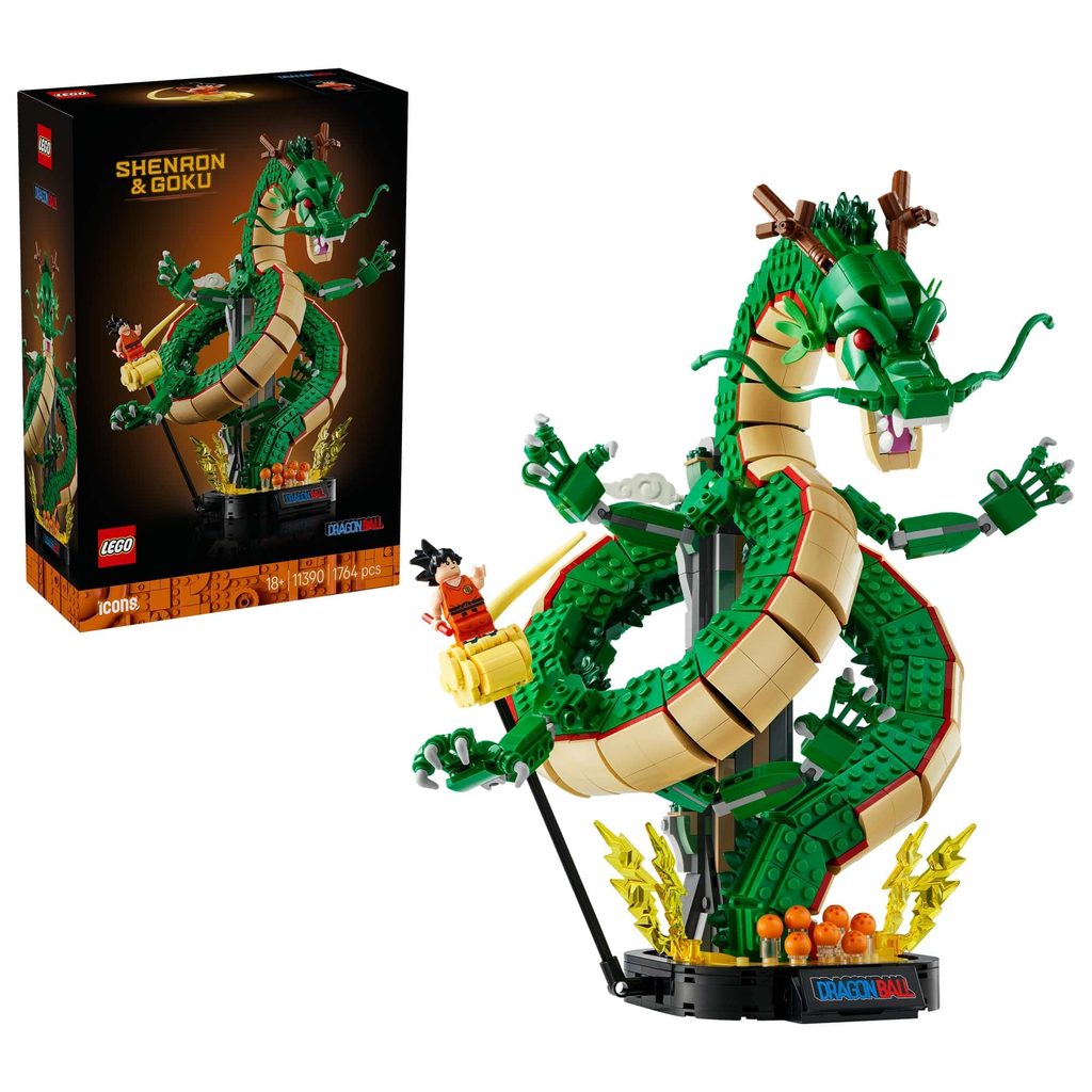 LEGO Dragon Ball 11390: Was im ersten Shenron-&-Goku-Set steckt und wann es erscheint