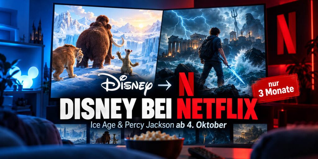 Disney bei Netflix: Welche Filme und Serien ab 4. Oktober dort laufen – und wie lange Disney bei Netflix: Welche Filme und Serien ab 4. Oktober dort laufen – und wie lange