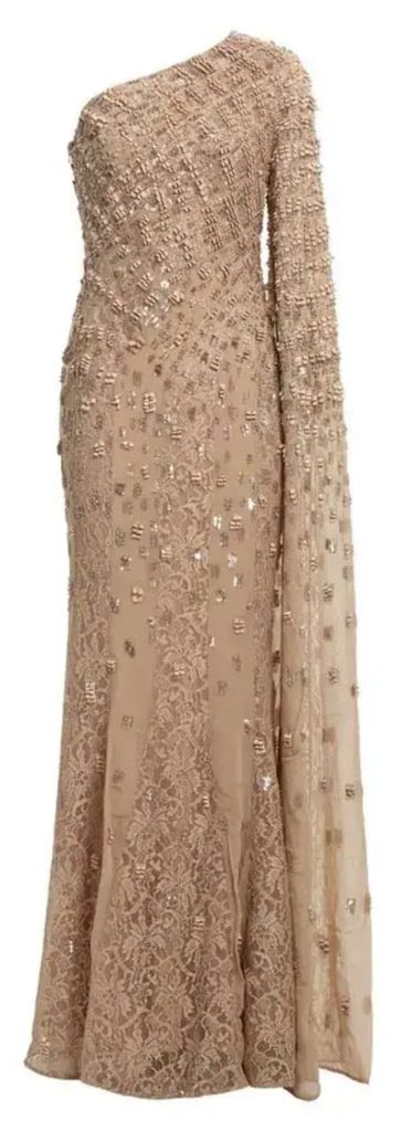 Fürstin Charlène in Elie Saab: Was ihr Staatsbankett-Kleid kostet und welche Details den Look prägen