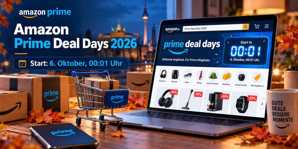 Amazon Prime Deal Days 2026: Wann die Aktion startet und wie die Angebote funktionieren