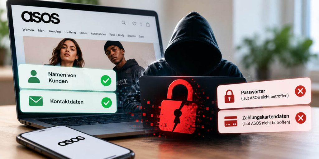 ASOS-Sicherheitsvorfall: Welche Kundendaten betroffen sein könnten und was Nutzer jetzt wissen müssen