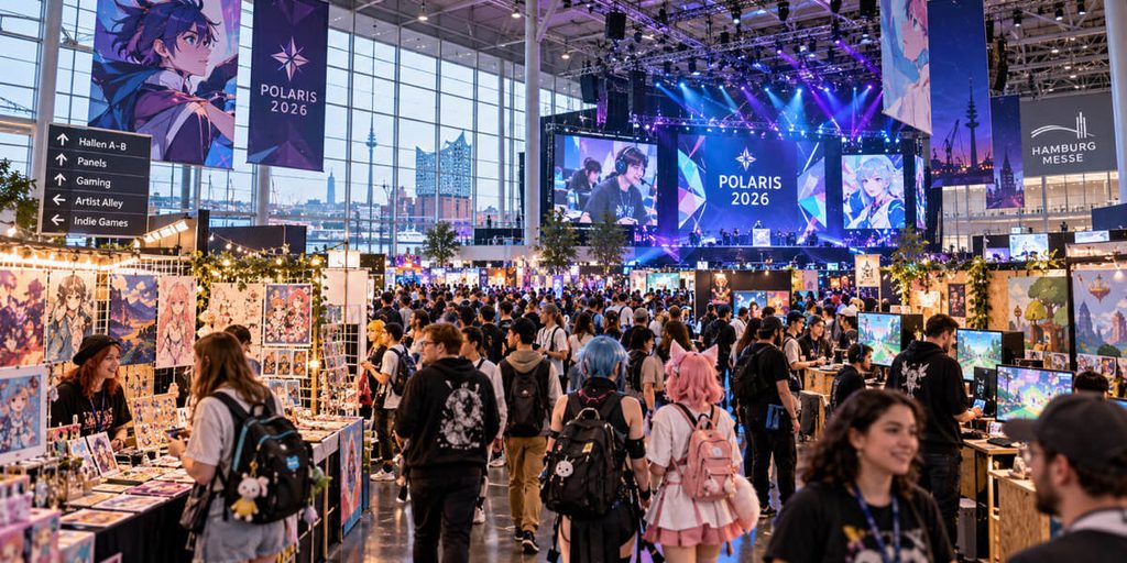 POLARIS Convention 2026 in Hamburg startet am 9. Oktober: Tickets, Öffnungszeiten und Programm mit Trymacs und PietSmiet