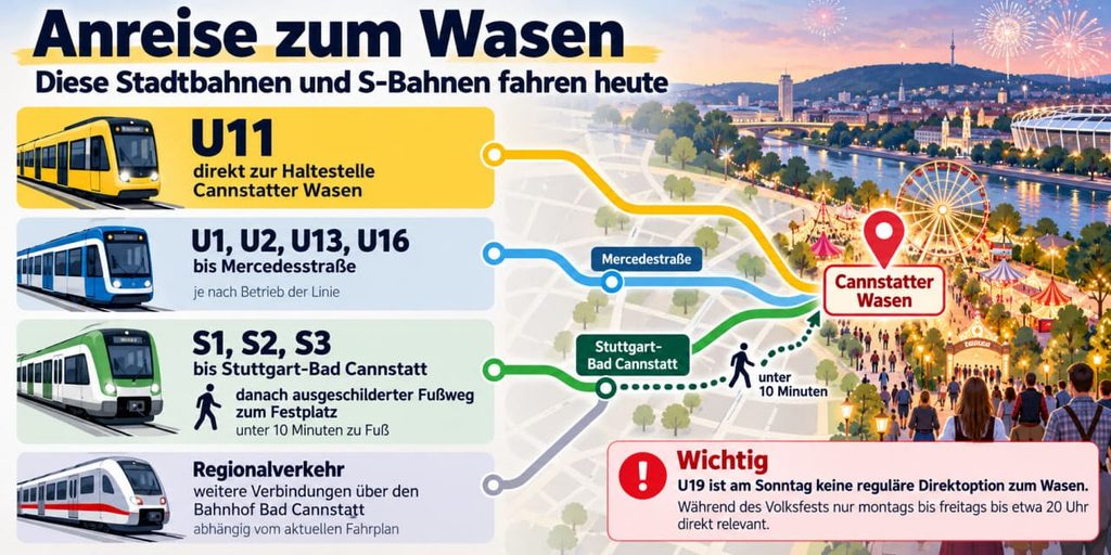 Abschlussfeuerwerk beim Cannstatter Volksfest 2026: Wann beginnt die Show, wo findet sie statt und wie lange ist der Wasen geöffnet?