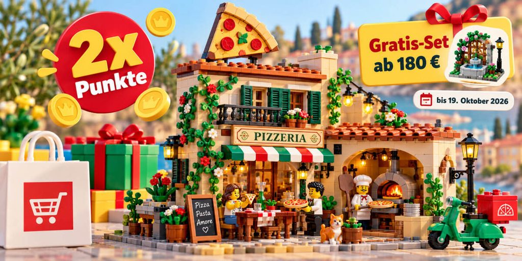 LEGO verschenkt Set ab 180 Euro und verdoppelt Insiders-Punkte bis 19. Oktober – wer profitiert und welche Regeln gelten LEGO verschenkt Set ab 180 Euro und verdoppelt Insiders-Punkte bis 19. Oktober – wer profitiert und welche Regeln gelten