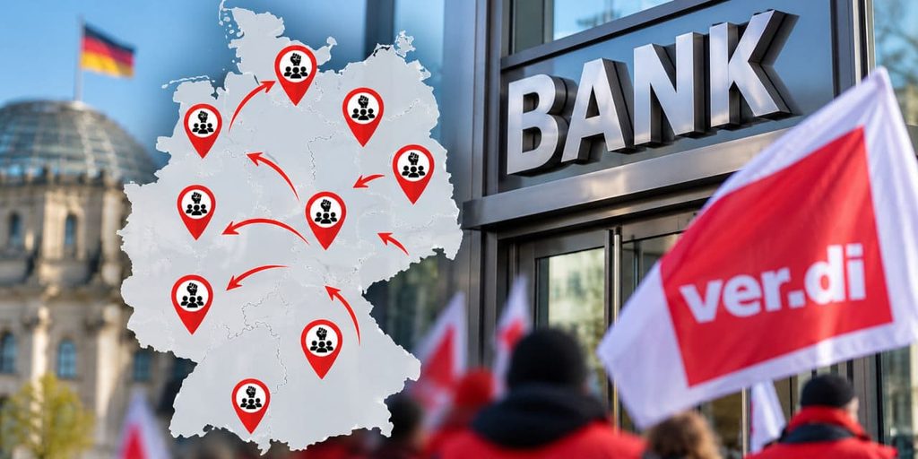 Banken-Warnstreiks ab 26. Oktober: Welche Filialen betroffen sind, was Kunden beachten müssen und wie lange die Streiks dauern