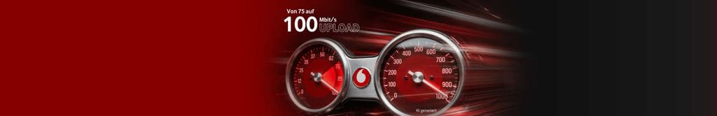 Vodafone erhöht Kabel-Upload auf 100 Mbit/s: Welche Kunden profitieren, wann die Umstellung erfolgt und was die Tarife kosten
